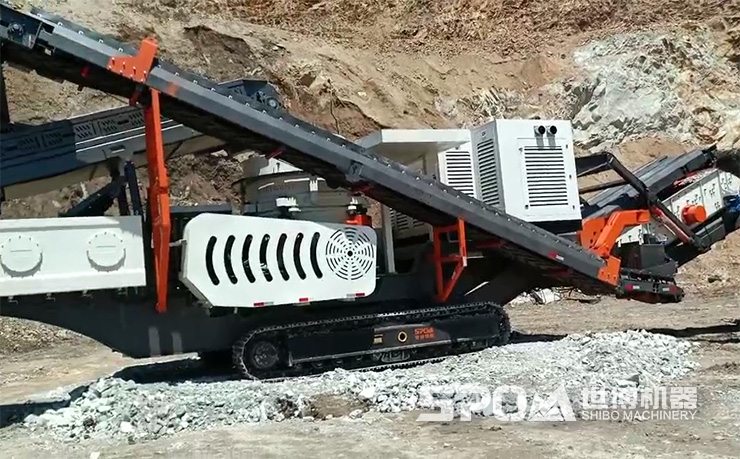 履带中细碎移动站 履带中细碎移动站